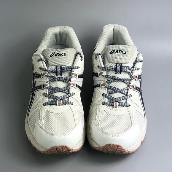 ASICS Gel Kahana 8 Glacier Cream and Black Running Shoes Size 11 F910120 - Picture 3 of 6